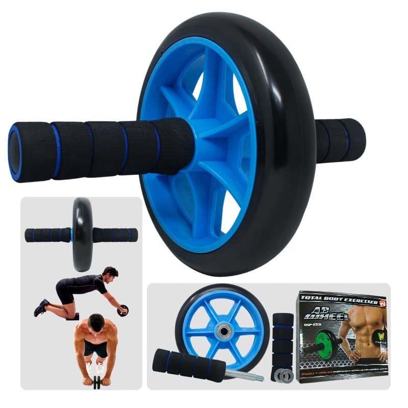 Vista 3 de Rodillo Rueda Abdominal - Color: Verde